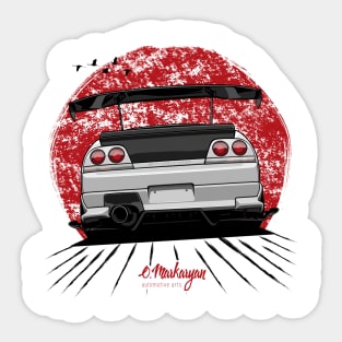 Skyline R33 GTR Sticker